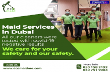 Maids in Dubai and Cleaning services-EcomaidMe