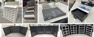 Porcelain Tile Display Rack, Quartz Stone Display Rack , Hardwood Flooring Display Stand