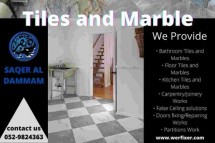 Tiles and Marble Work Dubai(SAQER AL DAMMAM TECHNICAL SERVICES)