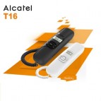 Alcatel T16 Ultra Compact Corded Landline Phone with Caller ID Wall Mounted