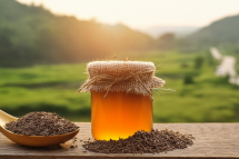 Pure Ajwain Honey - Natural Digestive & Immunity Booster