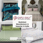 Bedsheet manufacturer and Importer in India