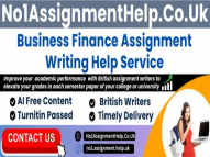 Business Finance Assignment Help by No1AssignmentHelp.Co.Uk