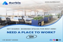 Aurbis your ideal shared office space for rent in Bangalore