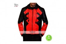 Deadpool Halloween Costume Hooded Athletic Jacket