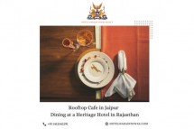 Rooftop Cafe in Jaipur – Dining at a Heritage Hotel in Rajasthan