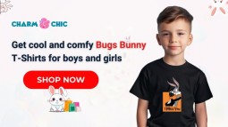 Buy Bugs Bunny T-Shirts for Kids with Cool Prints Available