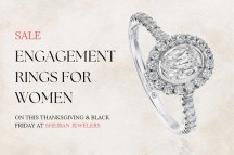 Engagement Rings for Women - Thanksgiving & Black Friday Sale!