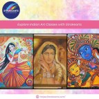 Explore Indian Art Classes with Strokearts