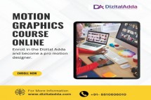 Best Motion Graphics Course Online | Learn from Experts at Dizital Adda