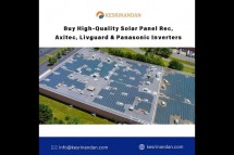 Buy High-Quality Solar Panels: Rec, Axitec, Livguard & Panasonic Inverters