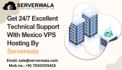 Get 24/7 Excellent Technical Support With Mexico VPS Hosting By Serverwala