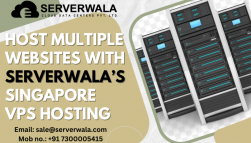 Host Multiple Websites With Serverwala’s Singapore VPS Hosting