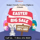 +1 (844) 414-9223 Easter Travel Deals: Budget-Friendly Frontier Flights to Orlando