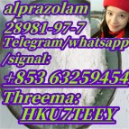 Alprazolam,28981-97-7,Reliable Supplier,(+853 63259454)