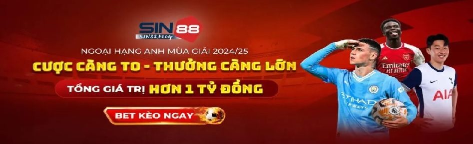 Sin88 Trang Cá Cược Uy Tín, Đẳng Cấp Hàng Đầu Việt Nam